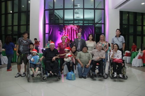 The PWD Inc. nominees and officers together with the children with disabilities and their parents from Philippine Society of Orphan Disorder.